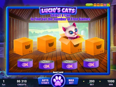 Автомат Lucies Cats в нашей витрине